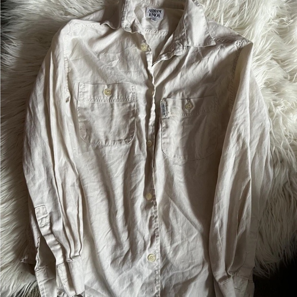 Armani Junior  Shirt beige 12